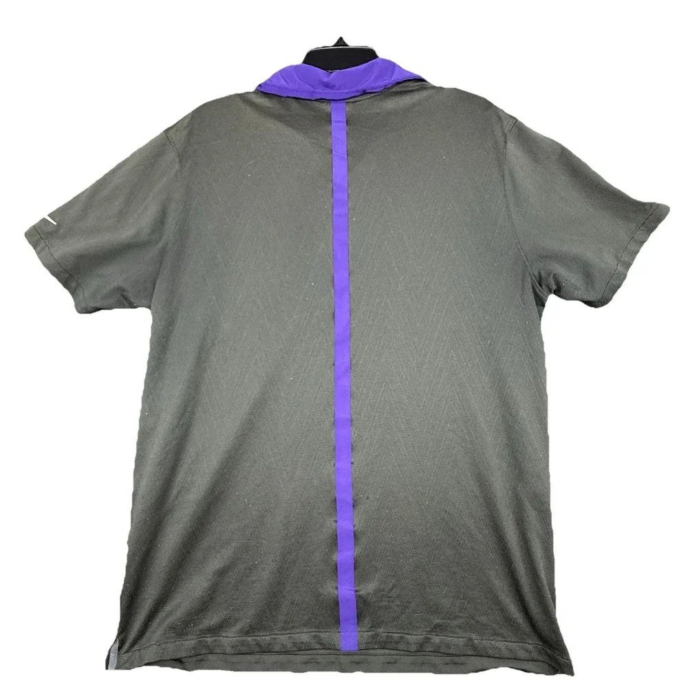 Minnesota Vikings‎ Nike NFL On Field Dri-Fit Polo Men's Black/Gray Large